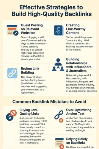 Backlink building Strategies